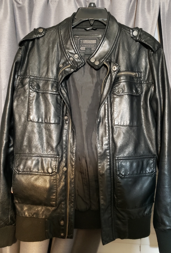 21 Men Leather jacket